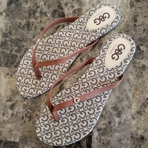 NEW BGB Los Angeles lip lops.  Size 10